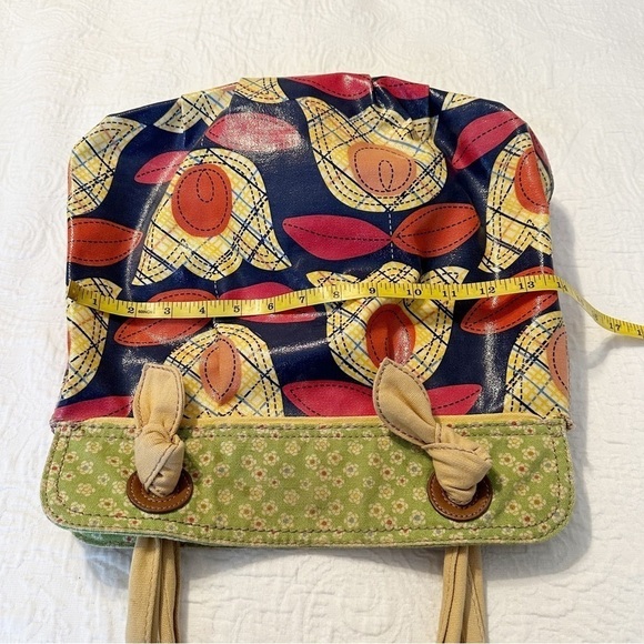 Fossil Coated Canvas Tulip Shoulder Hobo Bag - Picture 12 of 16